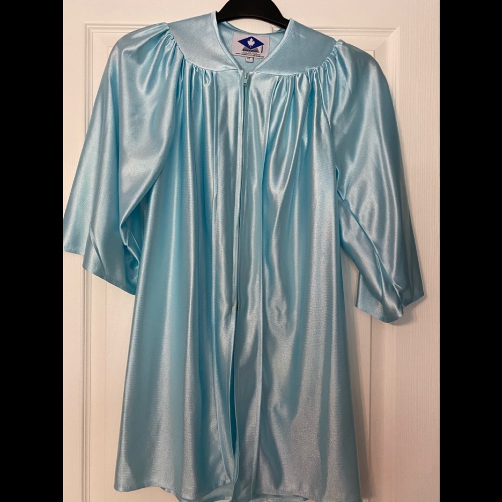Child’s grad gown and cap
